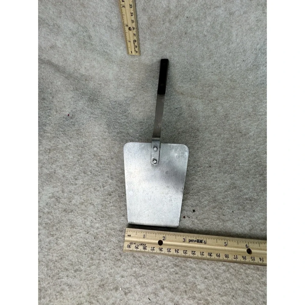 Vintage Stainless Solid Spatula Flipper Long Handle‎ Unbranded